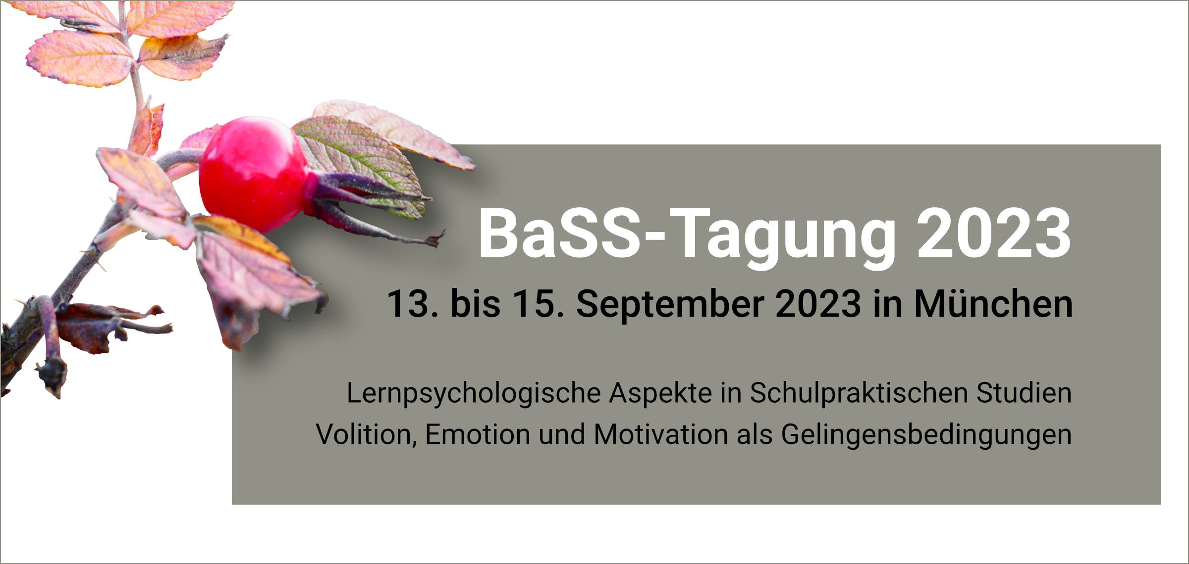 13.-15. September Tagung der BaSS 