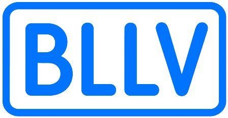 BLLV Logo blau mit weißem Hintergrund